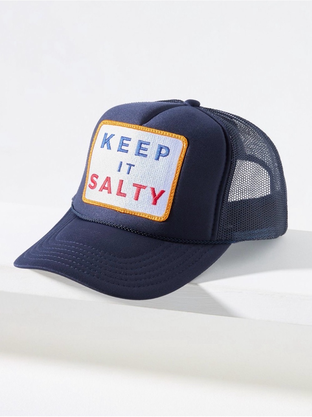 Friday Feelin Keep It Salty Trucker Hat